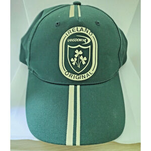Baseball Cap-Ireland Original-Lansdowne Football Club-Clovers-Kelly Green